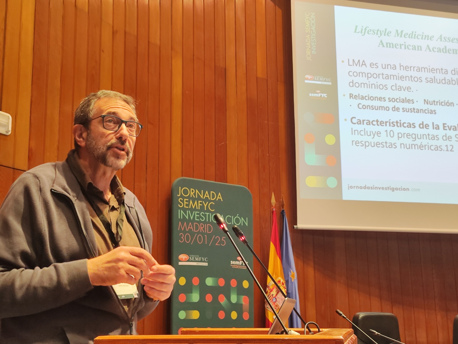 Proyecto de la semFYC. Traducción y análisis de validez y fiabilidad del cuestionario Lifestyle Medicine Assessment (LMA) en español para valorar los hábitos de salud. Asensio López Santiago. Especialista en Medicina Familiar y Comunitaria. Director médic